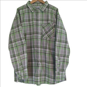 Columbia Shirt Mens 2XL Insect Blocker Technology Plaid NWOT Gorpcore Outdoor
